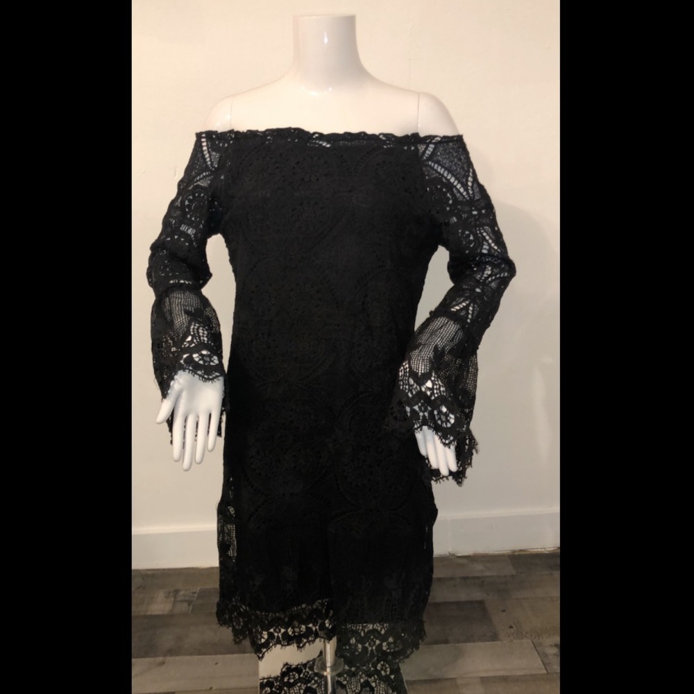 Black Laced Dress